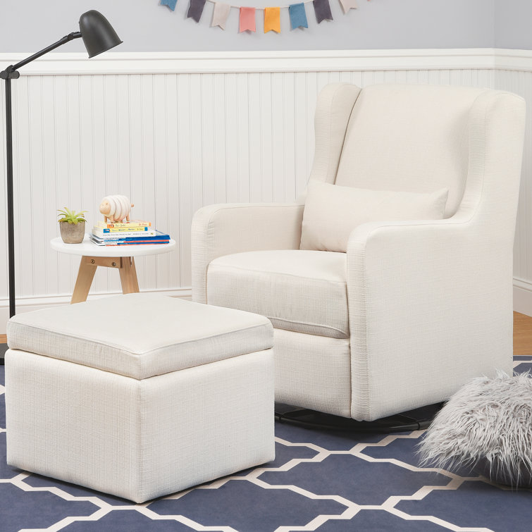 Carter's by DaVinci Adrian Swivel Glider with Ottoman & Reviews Wayfair